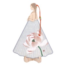 한복부채–아씨